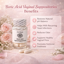 Load image into Gallery viewer, Yoni Pops Boric Acid Suppositories