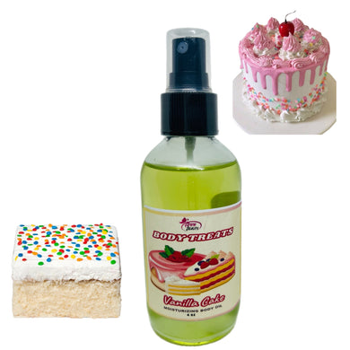 Body Treats Moisturizing Scented Body Oil