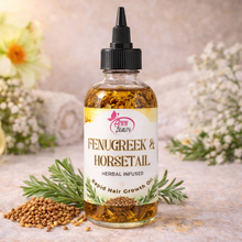 Load image into Gallery viewer, Fenugreek &amp; Horsetail Hair Growth Oil