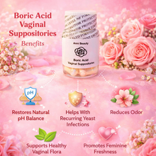 Load image into Gallery viewer, Yoni Pops Boric Acid Suppositories